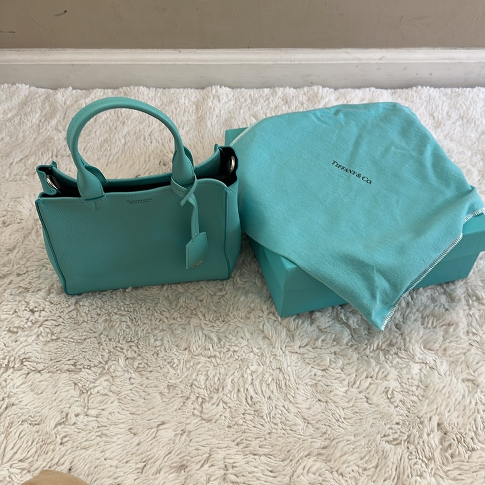 Tiffany & Co. Blue Handbag - Picture 7 of 7